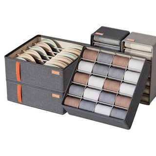 SET 4 HỘP VẢI ĐỰNG ĐỒ CHIA NGĂN TIỆN DỤNG