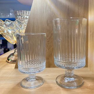 BÌNH CẮM HOA THỦY TINH 19CM DECOR CHÂU ÂU