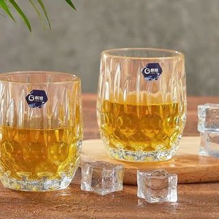 BỘ 6 LY SỌC NỔI VIỀN VÀNG CAO CẤP LXZS0607