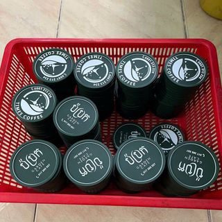 GIA HUY  chuyên in ấn Lót ly giấy in logo tên quán theo yêu cầu .