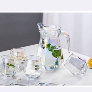 BỘ BÌNH THỦY TINH KÈM 6 CỐC DELI EH1028- L7