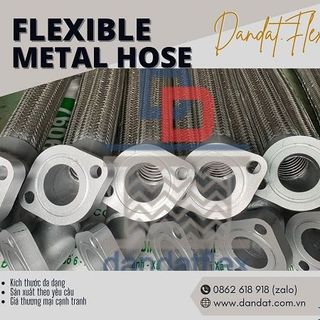 Khớp nối mềm inox DN40-DN50-DN80, Khớp nối chống rung, Ống mềm inox