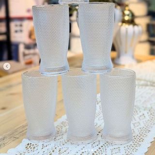 BỘ 6 LY VIỀN VÀNG 360ML DSKB162- 2BR