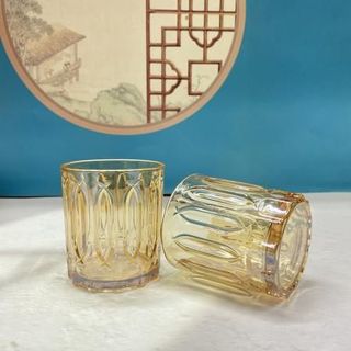 BỘ 6 LY THỦY TINH VÀNG LXZS2001- 2