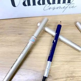 Chì Vẽ Mày Aroma BlackBrown Eyebrow Pencil 2 đầu