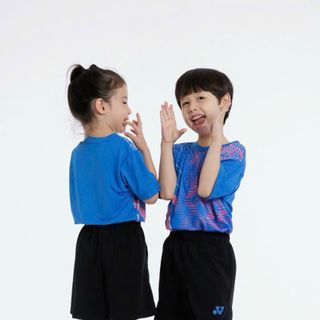 Cầu lông trẻ em vải thoáng mát