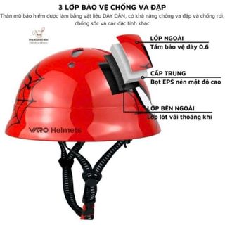 NÓN BẢO HIỂM TAI BÈO CHO BÉ