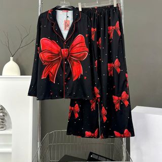 Bộ lụa 4D tay dài big size đến 85kg