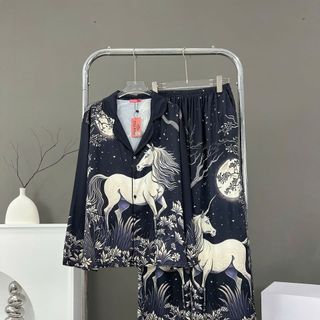 Bộ lụa 4D tay dài big size đến 85kg
