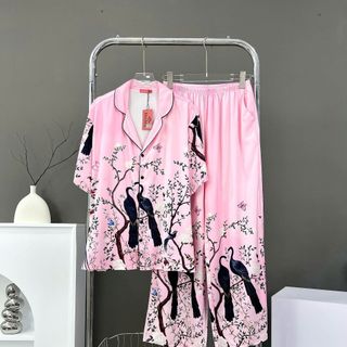 Bộ lụa 4D tay ngắn big size đến 85kg