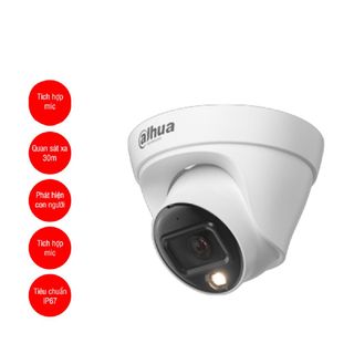 Camera IP Full Color 2MP DAHUA DH-IPC-HDW1239T1-A-LED