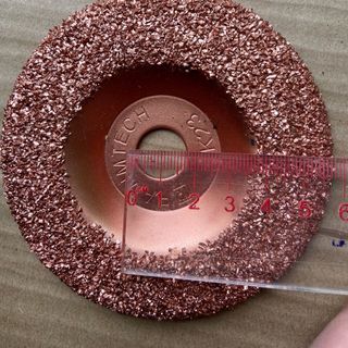 Đá mài nhám cao su , Mài nhám và phẳng mặt sắt