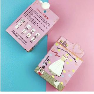 Hộp bông tẩy trang bỏ túi 50m - Bông tẩy trang mini 100% cotton nguyên chất,mềm mịn và an toàn cho da,thiết kế đẹp,tiện lợi