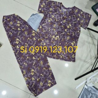 Sỉ đồ bà già thun lạnh có túi có nút chất đẹp