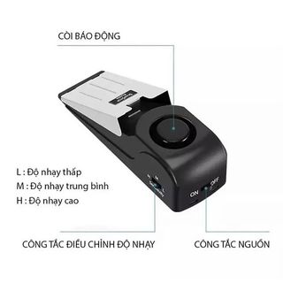 Báo Động Chống Trộm Cảm Biến Chặn Cửa