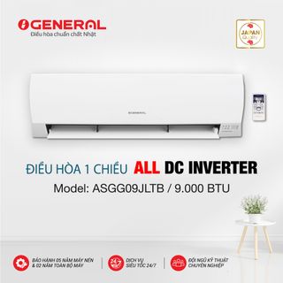 Điều hòa chuẩn chất Nhật - Fujitsu General 09JLTB-V 9.000btu, 1 chiều inverter