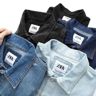 áo sơ mi nam denim cao cấp dày tay