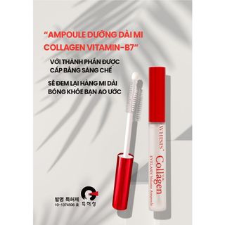Tinh Chất Dưỡng Dài Mi WHISIS Collagen V-B7 Eyelash Volume Ampoule 5ml