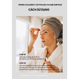 Tinh Chất Dưỡng Dài Mi WHISIS Collagen V-B7 Eyelash Volume Ampoule 5ml