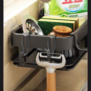 Kệ gắn bồn rửa bát kèm miếng dán tường