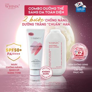 Combo Dưỡng Thể Ngày&Đêm X2 Dưỡng Da Sáng Hồng Body Phiên Bản Nâng Cấp 300ml