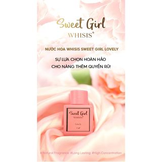 [Che Tên] Nước Hoa Vùng Kín Cô Bé Cao Cấp Whisis Sweet Girl Inner 5ml Ngọt Ngào Tinh Tế Lưu Hương 48H