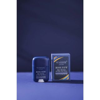 Thanh Lăn Chống Nắng Đa Tầng Dành Cho Nam WHISIS For Men Boss New Blue Homme All Day Sun Stick 18g