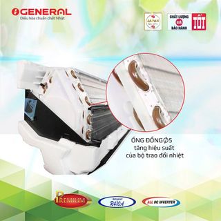 Điều hòa chuẩn chất Nhật - Fujitsu General 09JLTB-V 9.000btu, 1 chiều inverter