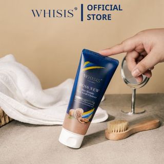 Tẩy Tế Bào Da Chết & Sữa Rửa Mặt 2in1 Dành cho Nam Giới Whisis For Men Boss New Blue Homme Face Scrub Cleanser 150ml