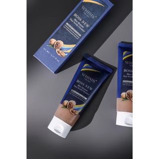 Tẩy Tế Bào Da Chết & Sữa Rửa Mặt 2in1 Dành cho Nam Giới Whisis For Men Boss New Blue Homme Face Scrub Cleanser 150ml