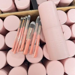 Bộ Cọ 7 Cây Luxie - hộp tròn hồng