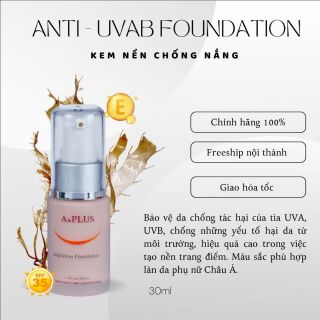 Kem Nền Chống Nắng A&Plus Chai 30ml