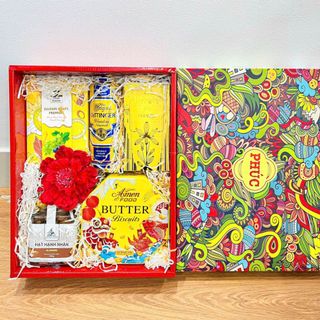 Giỏ quà tết, giỏ quà doanh nghiệp, 250k sỉ mix theo yêu cầu