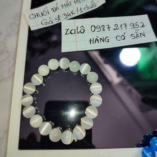 Vòng tay chuỗi đá mắt mèo 10ly đẹp nè