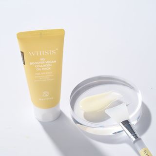 Peel da thuần chay tăng cường nâng cơ căng bóng Whisis So, booster vegan collagen oil pack 70ml