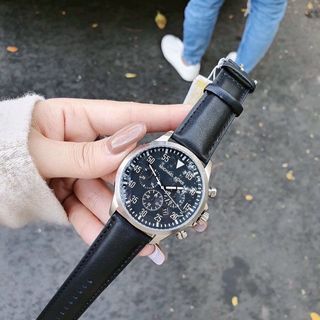 ĐỒNG HỒ NAM CAO CẤP MỚI NHẤT M KORS DÂY DA MẶT CHONOGRAP