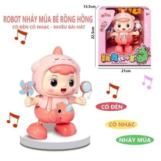 ĐỒ CHƠI ROBOT NHẢY MÚA CÓ ĐÈN NHẠC