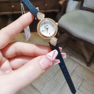 ĐỒNG HỒ NỮ CHÍNH HÃNG MỚI NHẤT SCOTI DÂY DA MẶT TRÒN