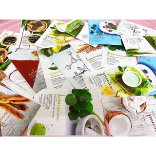 Combo 10 Mặt Nạ Tinh Chất Dừa WHISIS Nature Origin Energy Coconut Sheet Mask Cấp Ẩm 25ml/miếng