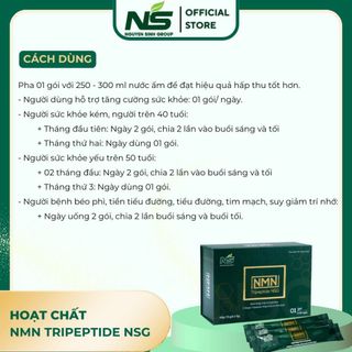 NMN Tripeptide NSG - Tái sinh tế bào & kéo dài tuổi thọ