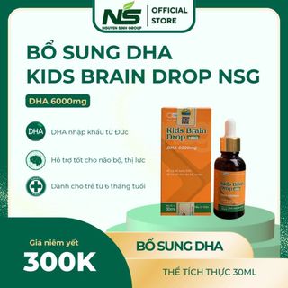 Bổ sung DHA KIDS BRAIN DROP NSG