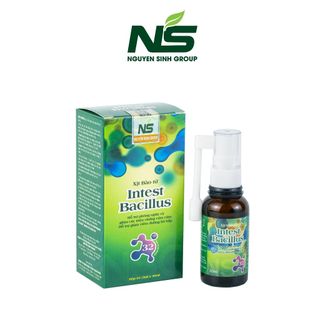 Xịt bào tử lợi khuẩn Intest Bacillus NSG hỗ trợ các vấn đề hô hấp - Hộp 1 chai x 30ml
