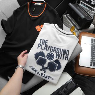 ÁO THUN CỔ TRÒN PICKLE BALL CHẤT COTTON LỤA DẺO P272 - LADY'S PASSION