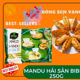 BÁNH XẾP MANDU 250 GRAM 10 CÁI BIBIGO - SỐ 1 HÀN QUỐC