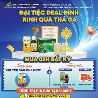 Yến Sào NS One Nest Nguyên Sinh Group Hộp 120ml