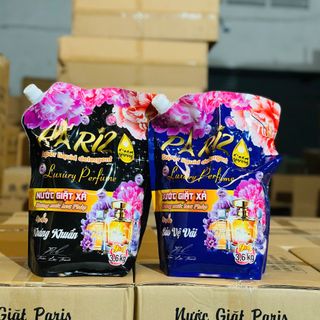 Nước Giặt Xả Pariz Túi 3,6kg Hương Nước Hoa (Thùng 2 Túi)
