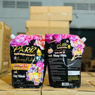 Nước Giặt Xả Pariz Túi 3,6kg Hương Nước Hoa (Thùng 2 Túi)