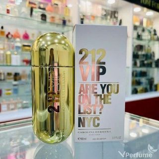 Nước hoa nữ CarolinaHerrera 212 VIP EDP -80ml