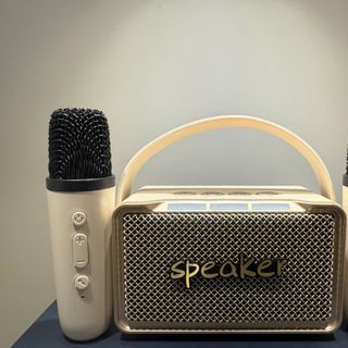 Loa Karaokemini Bluetooth M50K, M-50K  kèm hai míc không dây