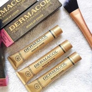 [Bán Chạy Nhất] Kem Che Khuyết Điểm Che Phủ Cao Chống Nước Derm.acol Mới Kem Nền Trang Điểm Tạo Khối (Feelna)